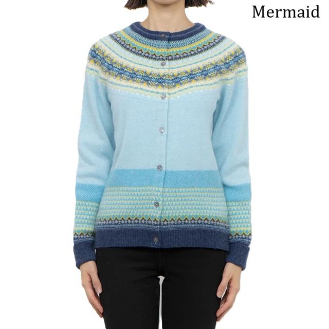 エリべ　アルペンフードセーター　ノルディック　アンゴラ混　フードニット ERIBE（エリベ） レディース カーディガン ニット セーター