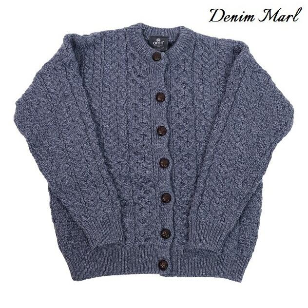 アランウーレンミルズ カーディガン aran woollen mills メリノウール
