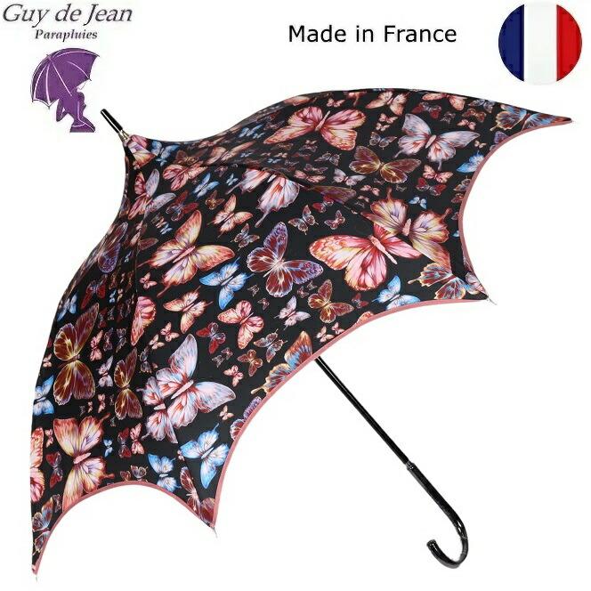 GUY DE JEAN ギドゥジャン ラパン 晴雨兼用傘 CHARME チェック タイル