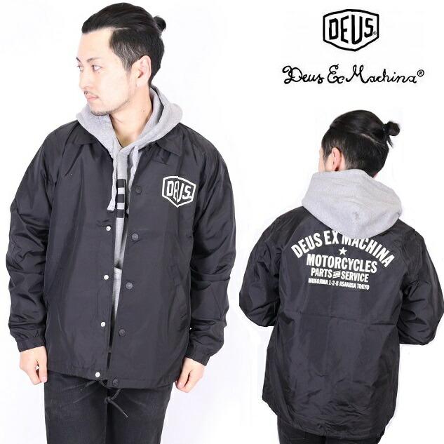 Deus Ex Machina 黒 ナイロンジャケット M Deus Ex Machina - Deus Ex Machina PERFORMANCE JACKET