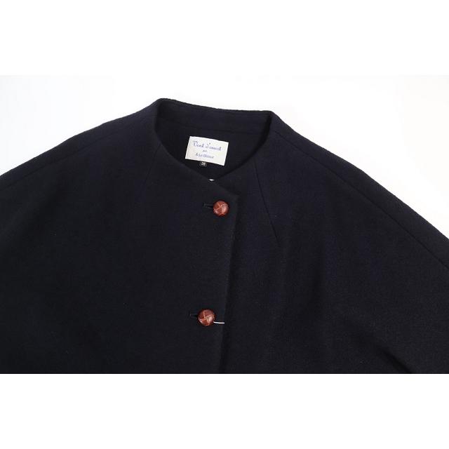 Le Minor（ルミノア） ロングコート レディース ウールリングソフト 
