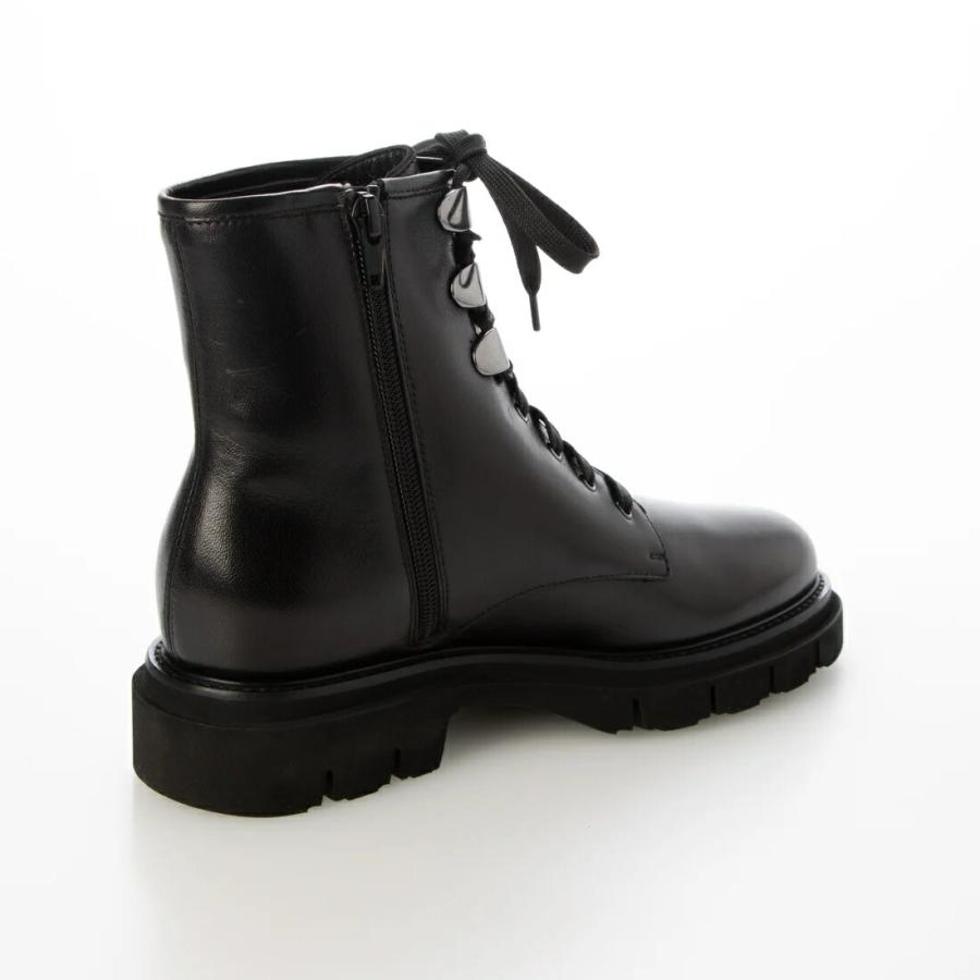 バイカーブーツ レースアップ　イタリア製 ルカ グロッシ Luca Grossi レースアップタンクソール