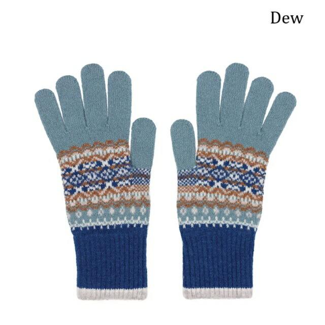 ERIBE エリベ レディース 手袋 グローブ ノルディック メリノウール