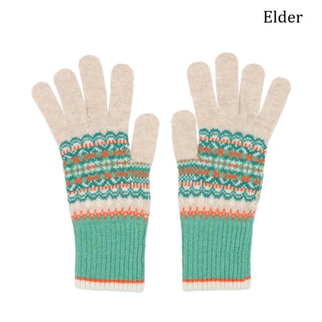 ERIBE エリベ レディース 手袋 グローブ ノルディック メリノウール