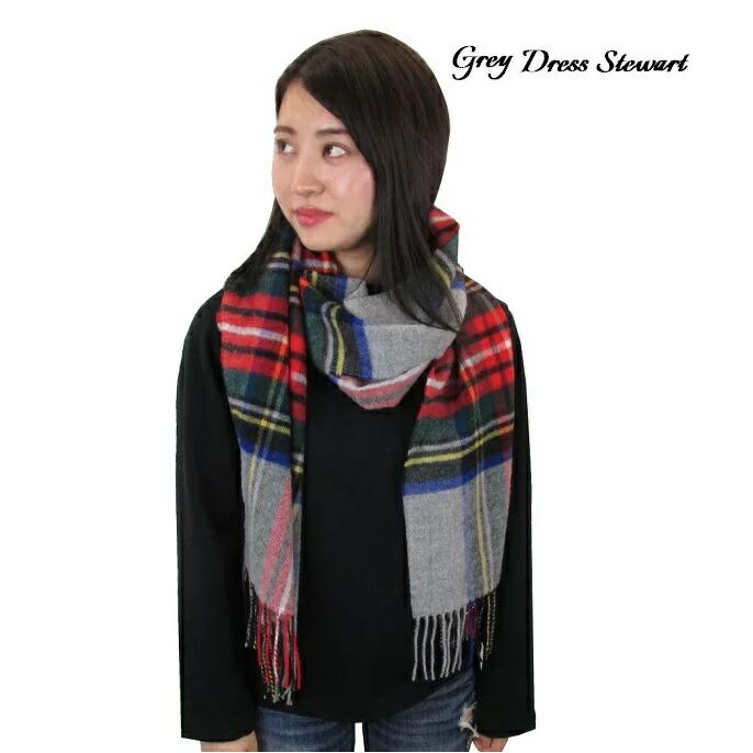 Glen Prince 100%ラムウール ストール　マフラー　新品 Glen Prince（グレンプリンス） ラムウール マフラー ストール
