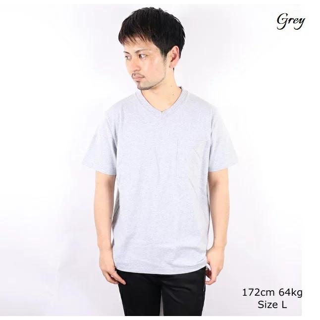 GOOD WEAR グッドウェア Vネック ポケット付き クルーネック Tシャツ メンズ レディース 無地 goodwear インナー 厚手 ヘビーオンス｜carre-store｜10