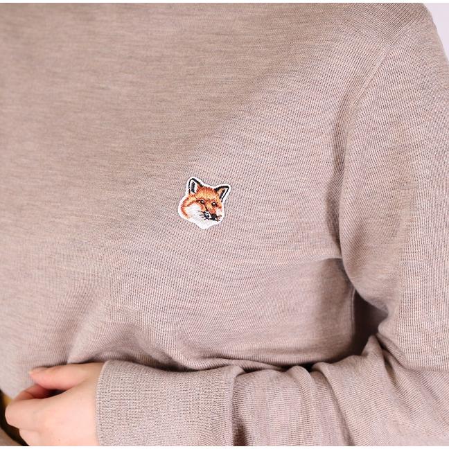 メゾンキツネ Maison kitsune タートルネック ニット セーター fox 