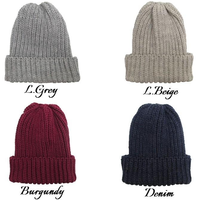 2000 Bobページ HIGHLAND 2000（ハイランド2000） ニットキャップ リブ編み 001 BOB