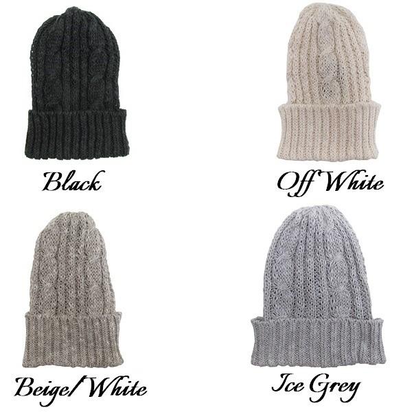 HIGHLAND 2000 Bonnet グレー系 ニット帽 HIGHLAND 2000 / ハイランド 2000 ROLL UP BEANIE（ニットキャップ