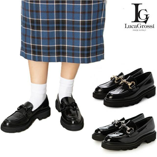 Luca Grossi（ルカグロッシ） レディース シューズ ビットローファー