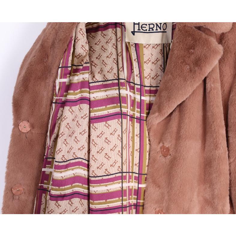 HERNO ヘルノ ファーコート レディース CA0409D ガウンコート