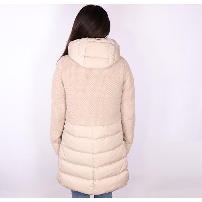 ダウンジャケット 【美品 大きいサイズ XL】HERNO ダウンコート ウール ...