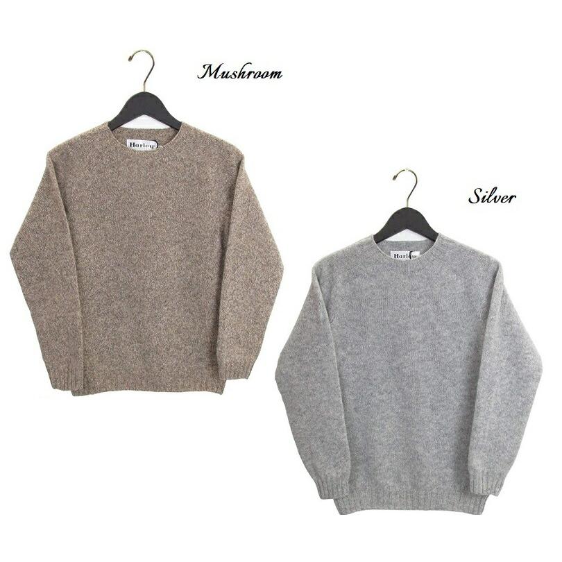 【2枚セット】Harley of scotland ウール セーター サイズ40 ハーレーオブスコットランド レディース Harley of scotland CREW NECK