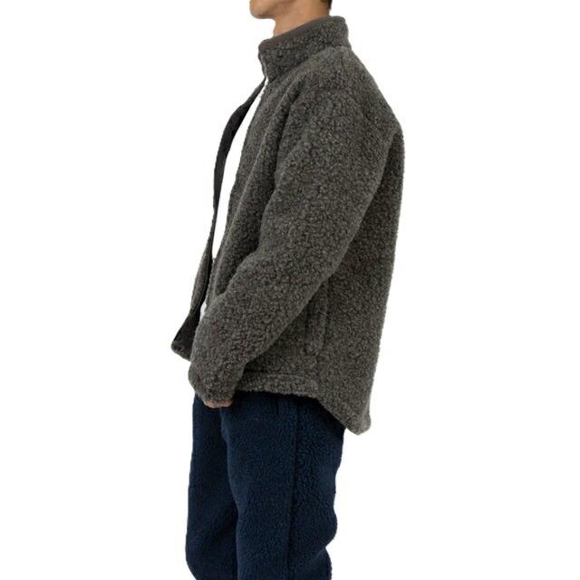 Cold Breaker ウールフロントジップボアカーディガン COLD BREAKER コールドブレーカー COLDBREAKER walker フリース