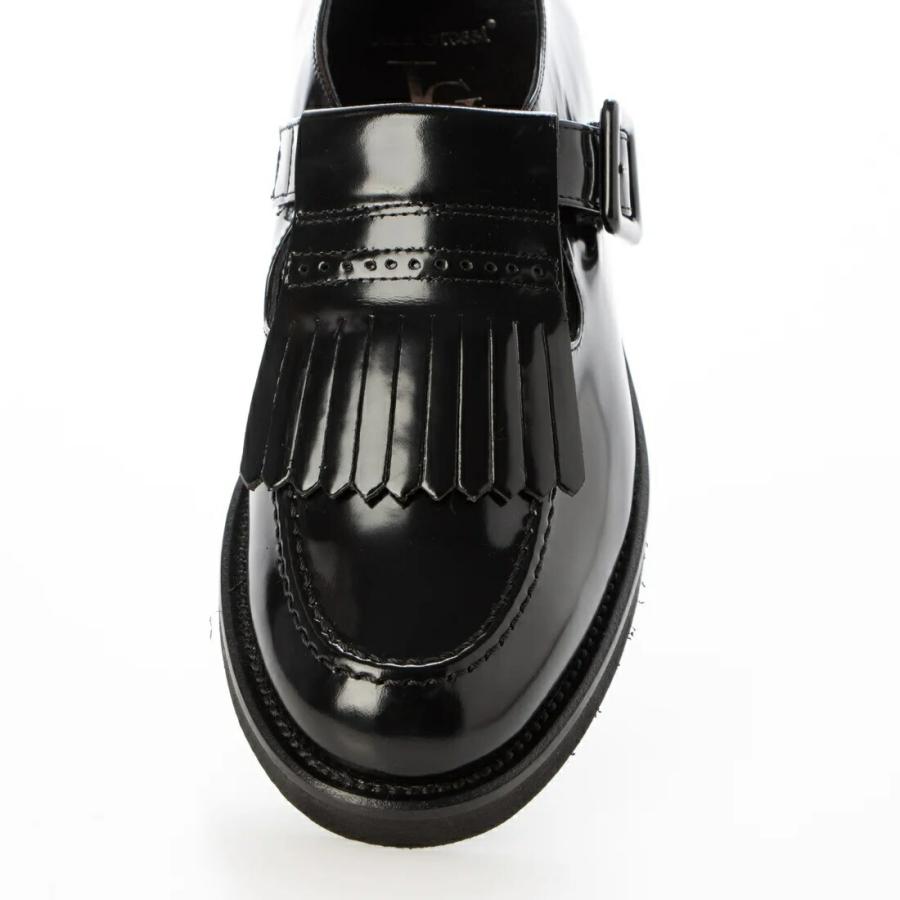 新品　未使用ルカ グロッシ イタリア製 牛革レザー タッセルキルトローファー Luca Grossi ルカグロッシ レディース シューズ キルトタッセル