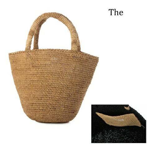 Sans Arcidet（サンアルシデ） KAPITY BAG Small レザーハンドル かご