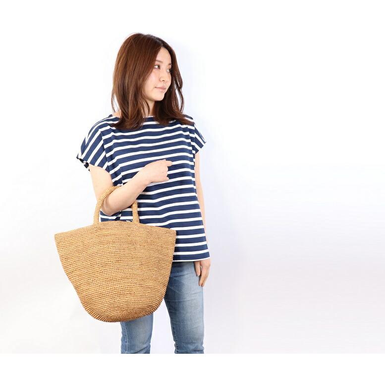 Sans Arcidet サンアルシデ KAPITY BAG CVEG レザーハンドル かご カゴ