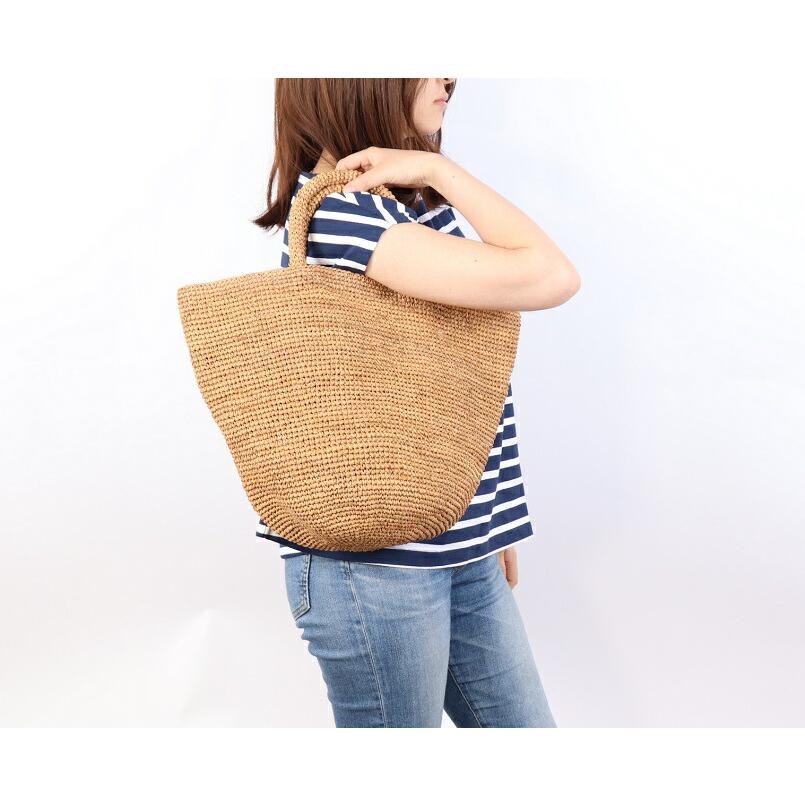 Sans Arcidet サンアルシデ KAPITY BAG CVEG レザーハンドル かご カゴ
