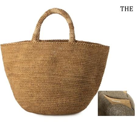Sans Arcidet（サンアルシデ） KAPITY BAG CVEG レザーハンドル かご