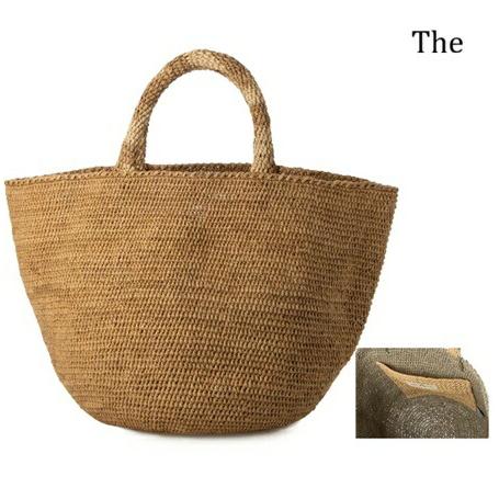 Sans Arcidet（サンアルシデ） KAPITY BAG CVEG レザーハンドル かご