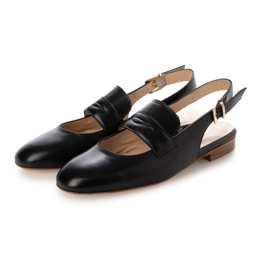 Luca Grossi ルカグロッシ ミュール ローファーサンダル レディース