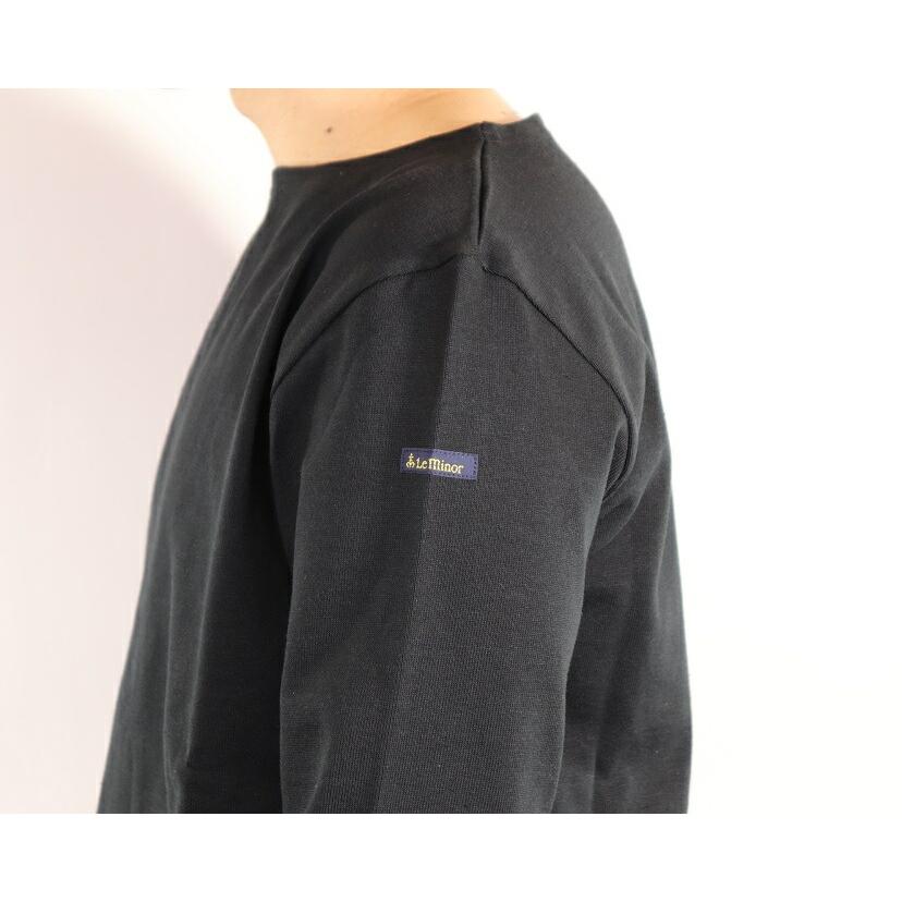 Le Minor minor ルミノア メンズ ボーダー カットソー 長袖 Le Minor minor ルミノア メンズ ボーダー カットソー 長袖