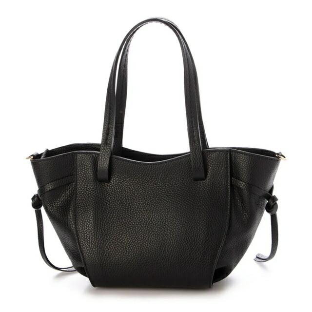 LORISTELLA ブラック レザーバッグ ロリステッラ loristella SOFIA ハンドバッグ ミニバッグ レザー