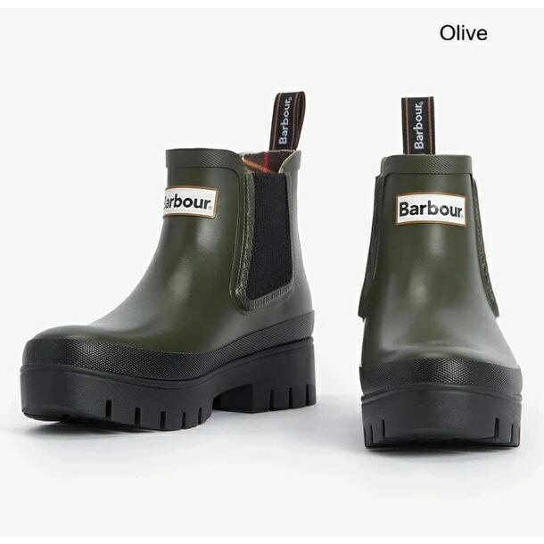 Barbour バブアー レインシューズ アウトドアシューズ サイドゴア