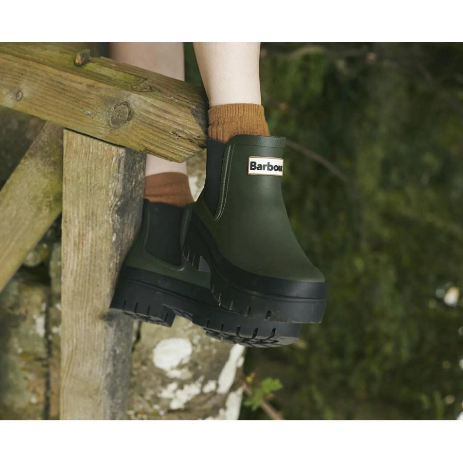 Barbour バブアー レインシューズ アウトドアシューズ サイドゴア