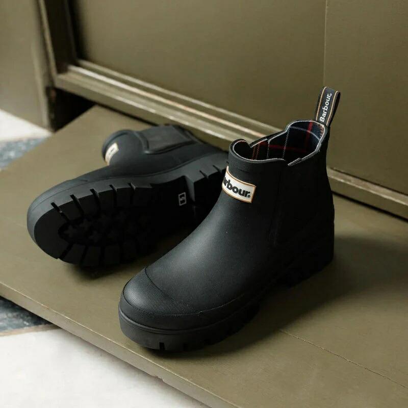 Barbour バブアー レインシューズ アウトドアシューズ サイドゴア
