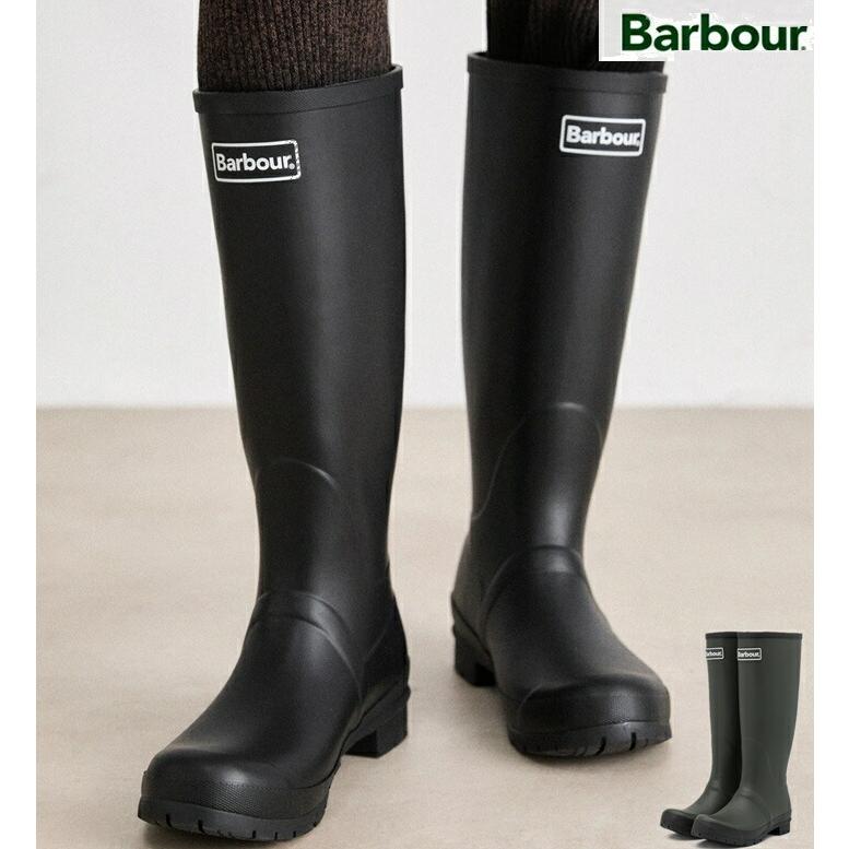 Barbour レインブーツ ロング ブラック　バブアー Barbour（バブアー） レインブーツ ロング丈 ロング ブーツ アウトドア