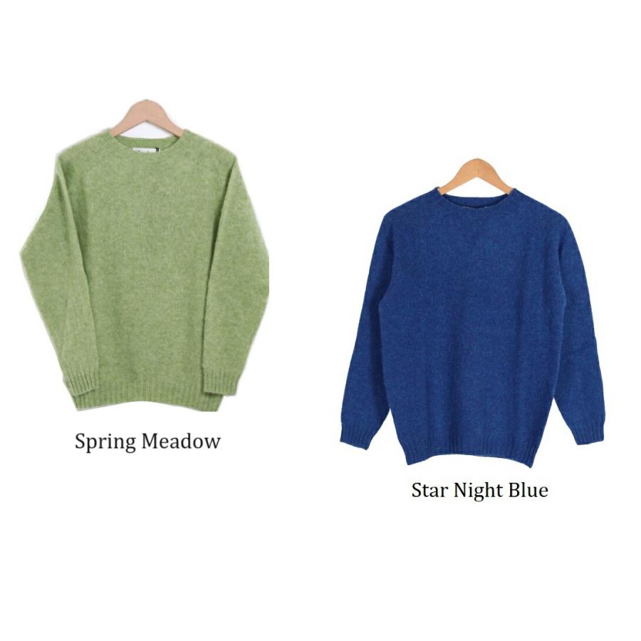 美品⭐45R シェットランドウール ニットコート バイカラー ツイード パープル 美品⭐45R シェットランドウール ニットコート バイカラー ツイード