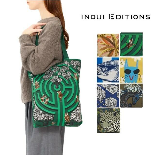 イヌイエディションズ INOUI EDITIONS トートバッグ エコバッグ イヌイエディションズ INOUI EDITIONS トートバッグ エコバッグ