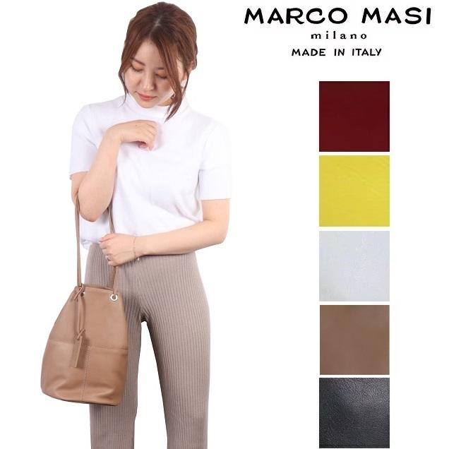 MARCO MASI Marco Masi マルコマージ 巾着バッグ ブラック MARCO MASI Marco Masi マルコマージ 巾着バッグ ブラック