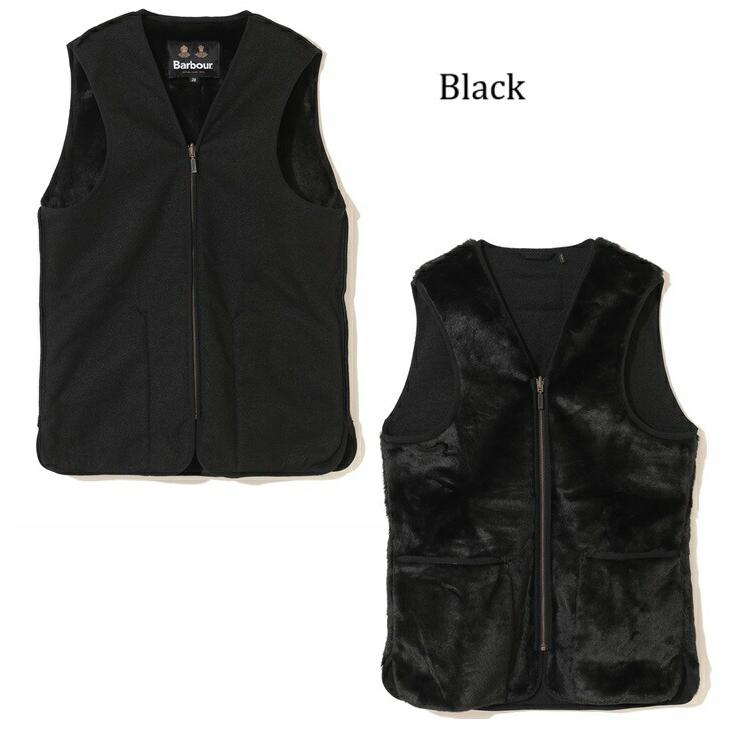 BARBOUR WARM PILE LINER VEST バブアーベスト　38 BARBOUR バブアー ベスト WARM PILE WAISTCOAT ZIP-IN LINER VEST