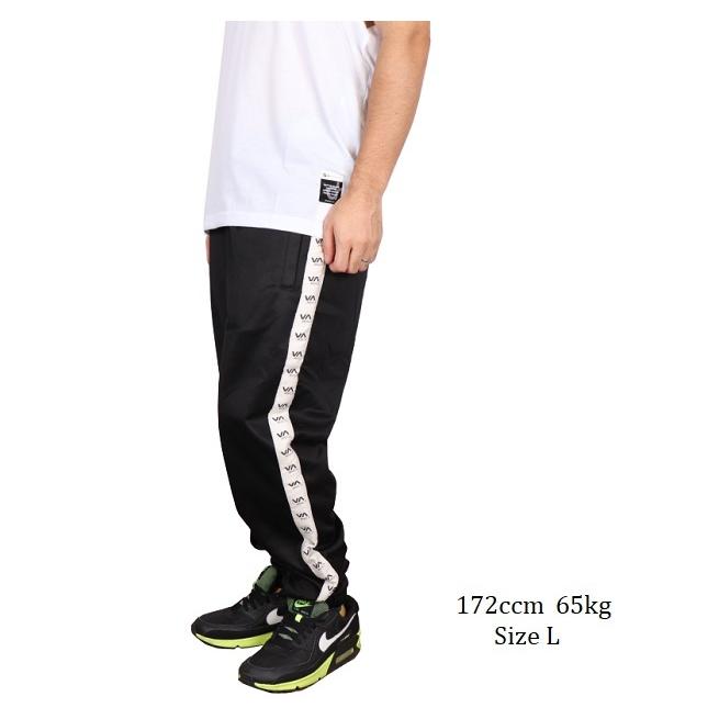 RVCA ルーカ ジャージ パンツ NORE TRACK PANT スウェット トラックパンツ セットアップ グレー ブラック 裏起毛 ズボン スポーツ ヘビーオンス 格闘技｜carre-store｜03