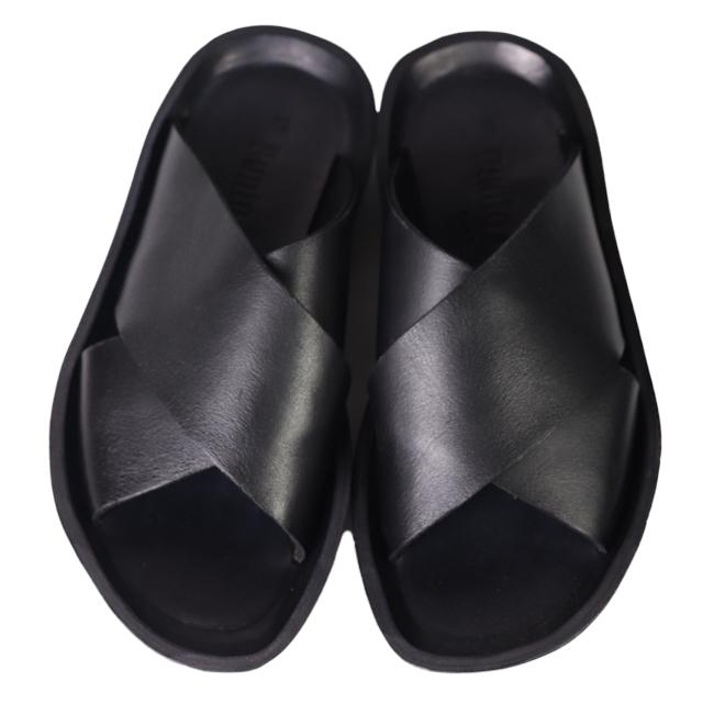 プントピグロ Punto Pigro 2103 レザー クロスストラップサンダル