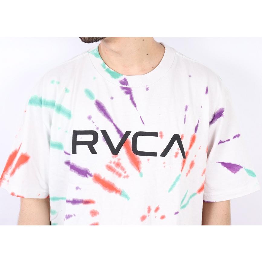 Rvca ルーカ Tシャツ タイダイ T Shirts ss半袖 ビッグロゴ ティーシャツ サーフ おしゃれ かわいい カップルコーデ リンク コーデ Rvca Tshirts Carre 通販 Yahoo ショッピング
