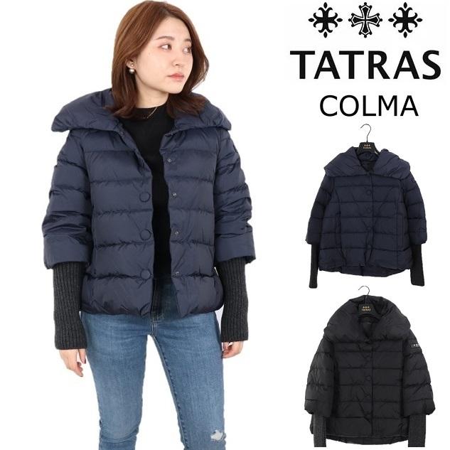 Tatras タトラス ダウンジャケット Colma aw ナイロン ダウン ジャケット ショート丈 コート ジップアップ レディース コクーン Tata4696 D Tatras Colma Carre 通販 Yahoo ショッピング