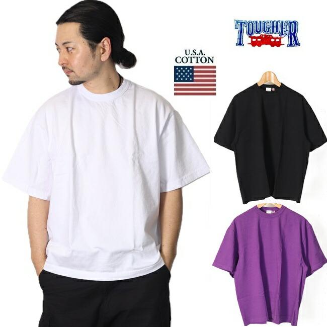 TOUGHER タファー Tシャツ 半袖 BREA S/S TEE SOLID BLANK WHITE