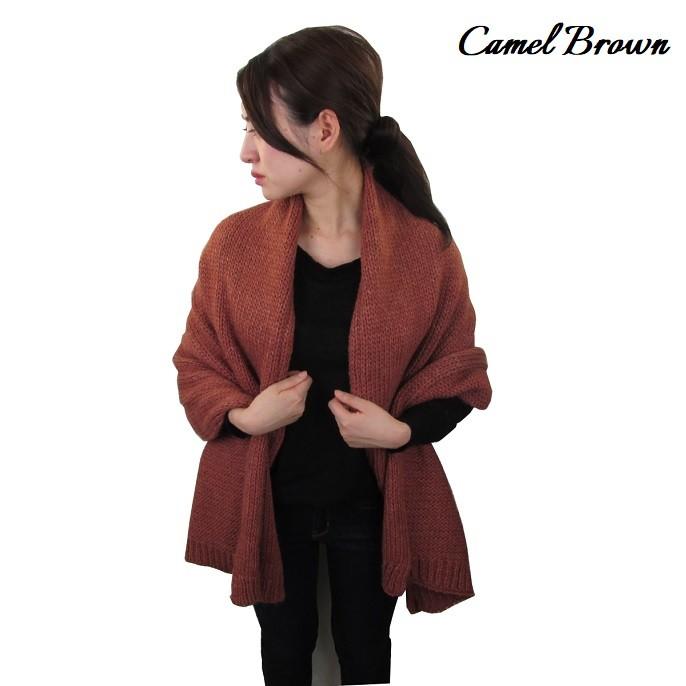 ANCELLM ウール ブランケット ストール マフラー 大判 ac7438-m01.jpg