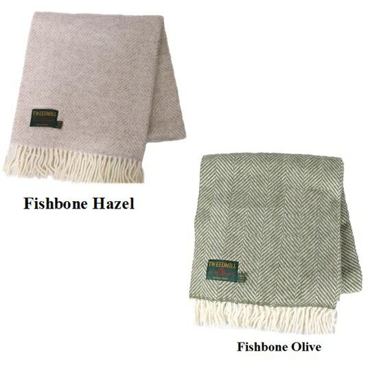 ツイードミル ブランケット Tweedmill Fishbone Herringbone ストール