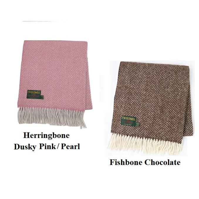 ツイードミル ブランケット Tweedmill Fishbone Herringbone ストール