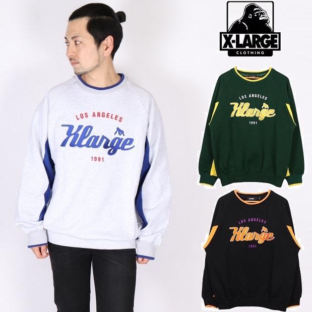 エクストララージ X-LARGE トレーナー TEAM LOGO 2TONE CREWNECK SWEAT クルーネック スウェット フリース メンズ ブラック 101214012021 :X-LARGE-101214012021:Carre - 通販 - Yahoo!ショッピング