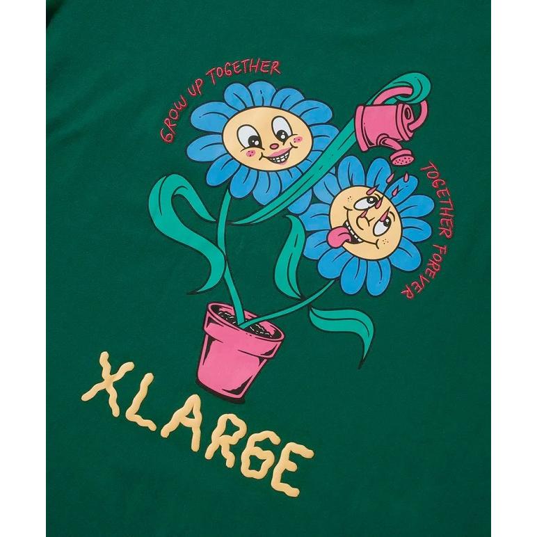 エクストララージ ロンt XLARGE GROW UP L/S TEE Tシャツ ロングスリーブ 刺繍 立体的 プリント カットソー 長袖 メンズ トップス 人気 定番｜carre-store｜06