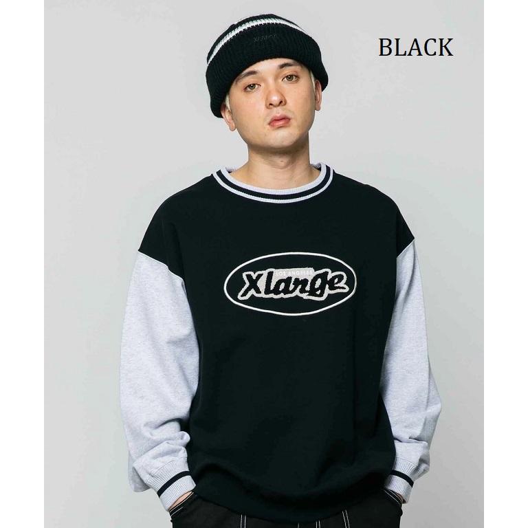 エクストララージ スウェット トレーナー XLARGE RETRO CREWNECK SWEAT クルーネック 刺繍ロゴ トレーナー メンズ トップス 人気 おすすめ おしゃれ｜carre-store｜09