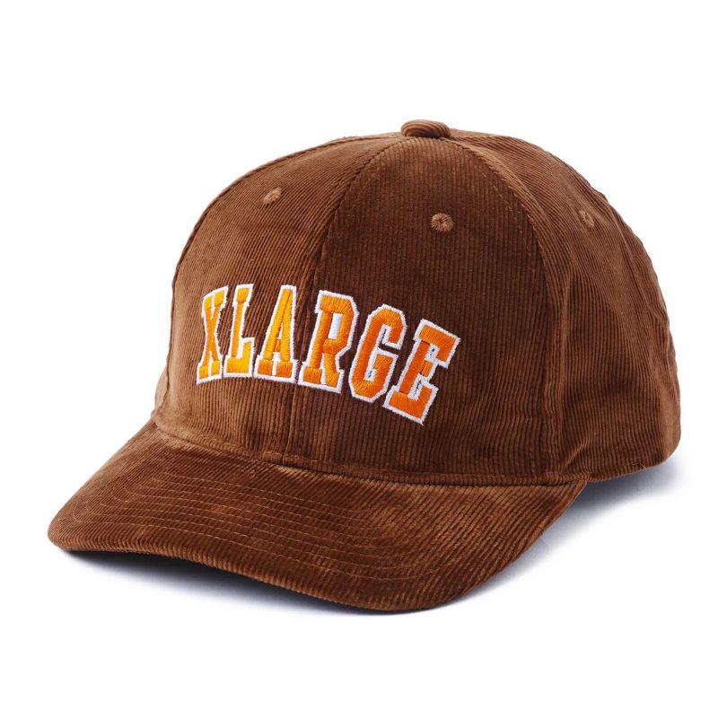 XLARGE エクストララージ X-LARGE CORDUROY SNAPBACK CAPキャップ オールドイングリッシュ ロゴ 帽子 メンズ ...