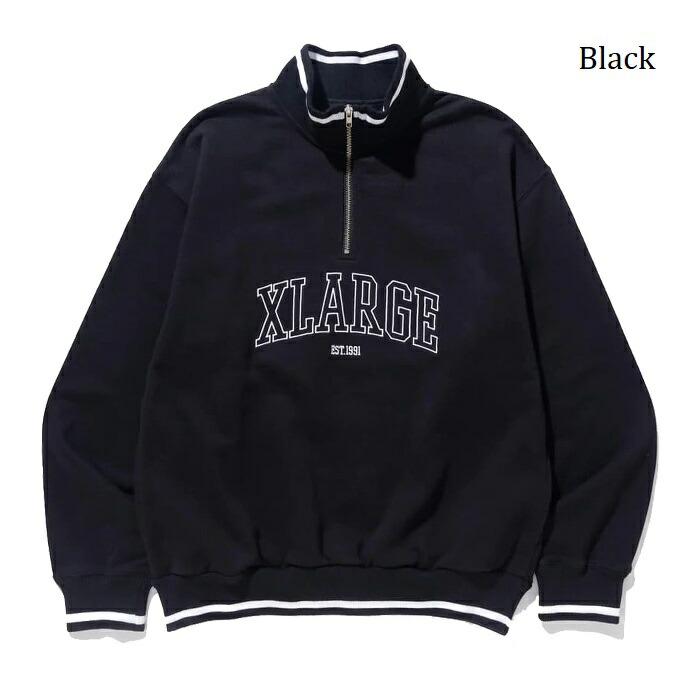 XLARGE エクストララージ トレーナー スウェット ハーフジップ XLARGE エクストララージ トレーナー スウェット ハーフジップ
