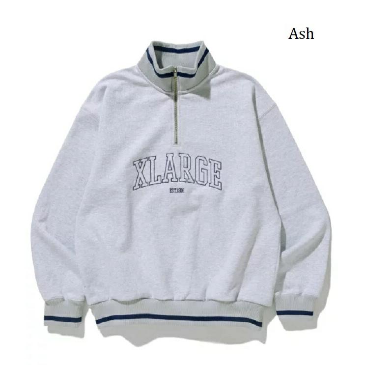 XLARGE エクストララージ トレーナー スウェット ハーフジップ XLARGE エクストララージ トレーナー スウェット ハーフジップ