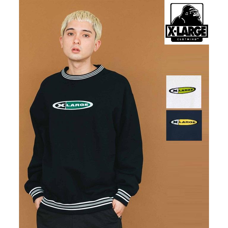 エクストララージ X-LARGE クルーネックスウェット トレーナー 長袖 メンズ STRIPED RIB CREWNECK SWEAT ロゴ刺繍  REWNECK SWEAT トップス : x-large-101231012011 : Carre - 通販 - Yahoo!ショッピング